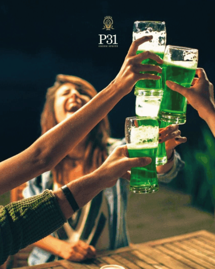 P31 Storefront P31 Der grüne Aperitif • Marussia Beverages Germany GmbH